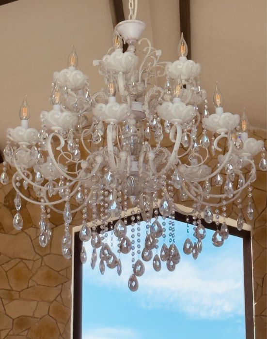 Candelabru nou cu becuri lumanare (led)