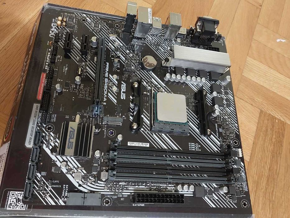 AMD Ryzen 7 3700X + Asus Prime B450M-A II