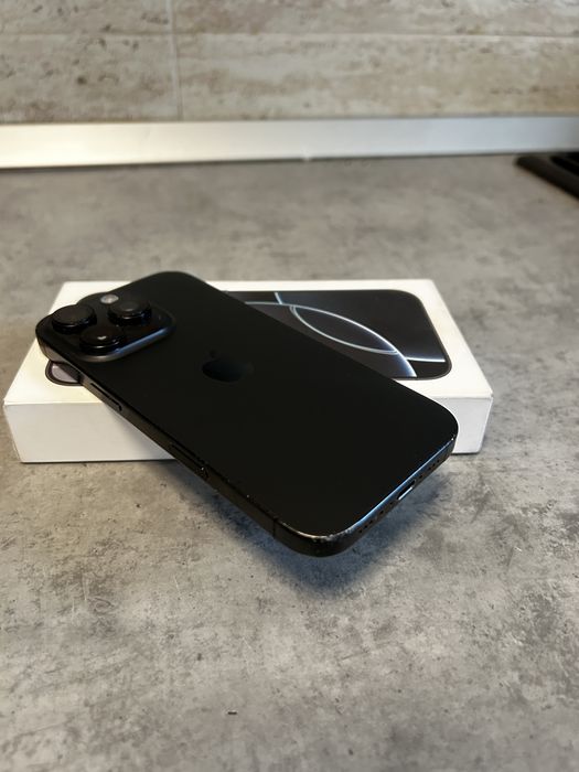 iPhone 16 Pro Black Titanium 128GB - Baterie 91% - 100% Original