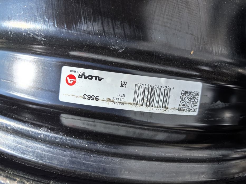 16 цола 5 х 114,3 мм Рено Сценик / Меган - 6,5 Инча / ЕТ 47