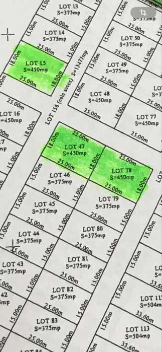 Teren intravilan Vidra / curent si gaze la poarta