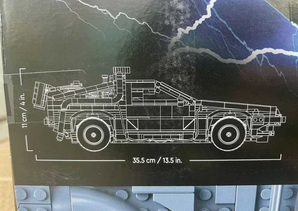 Lego Creator 10300 Назад в Будущее: Делореан