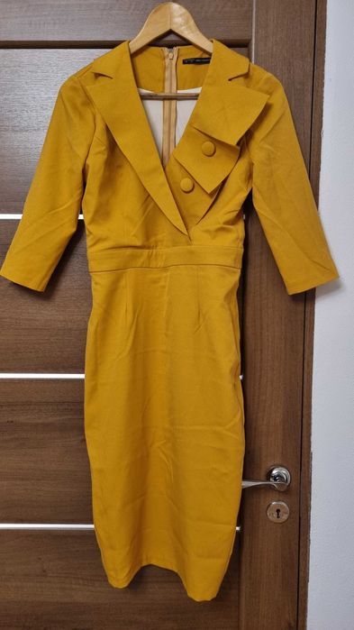 Rochie midi eleganta