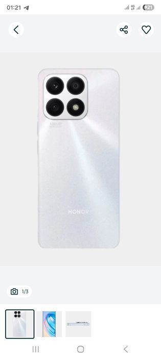 Honor x8a 128gb hotira