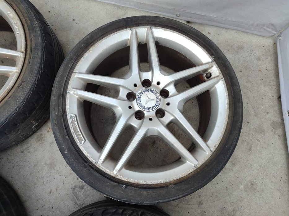 Set 4 Jante aliaj R18 8J 225/40 / 8.5J 255/35 5x112 Mercedes-Benz C W204 2011 / [2007-2014] / (11Y)