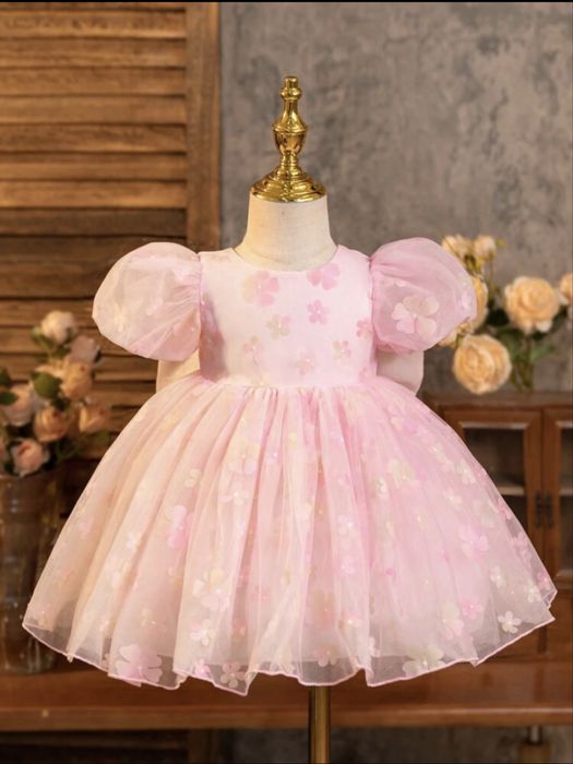 Официална рокля за момиче 9-12 месеца