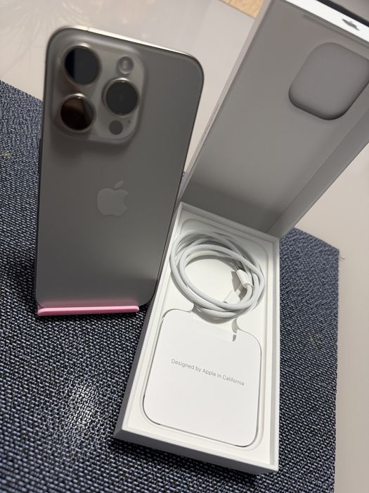 Iphone 15 pro - 128 GB, Natural Titanium