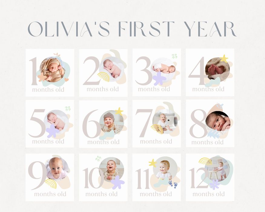 Рамка/ визитка за бебе