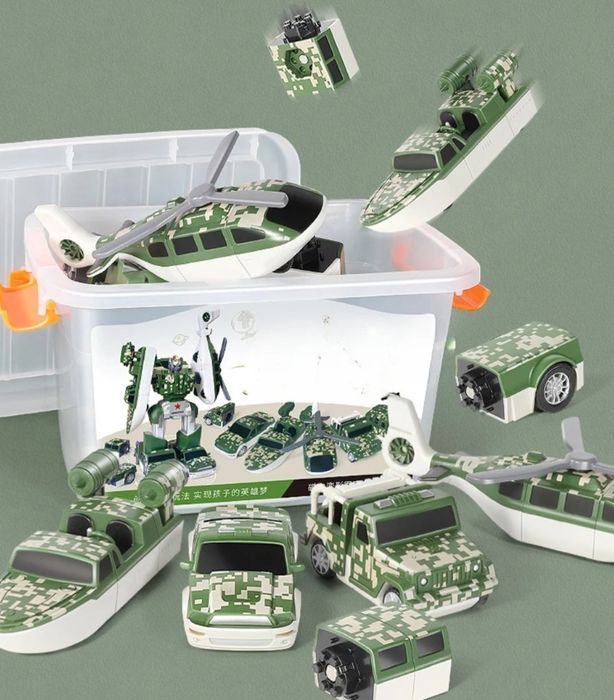 Магнитный робот-трансформер