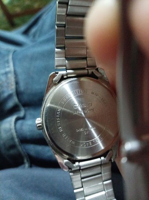 Casio оригинал | кварцевые | WR 50M | сталь