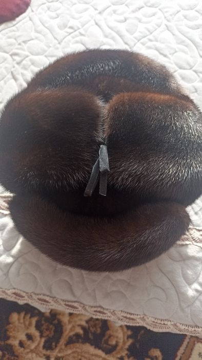 Норковая шапка 57р