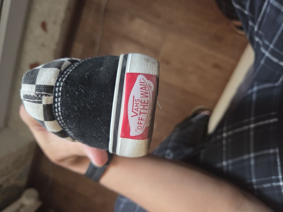 Vans Old Skool в шахматную клетку