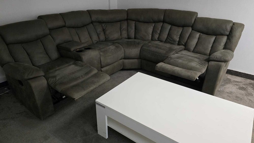Vand Coltar - Canapea 250cm x 250cm Culoare Gri