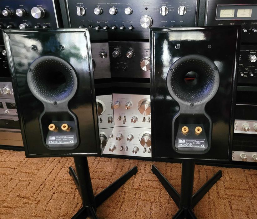 Bowers & Wilkins B&W DM600 S3 boxe Hi-Fi Premium Piano Black set nr.2