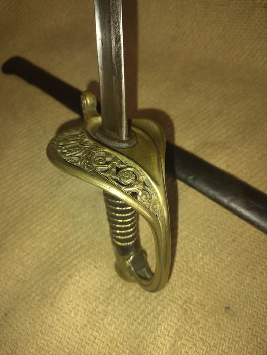 Sabie de ofițer model 1845 raritate Franța