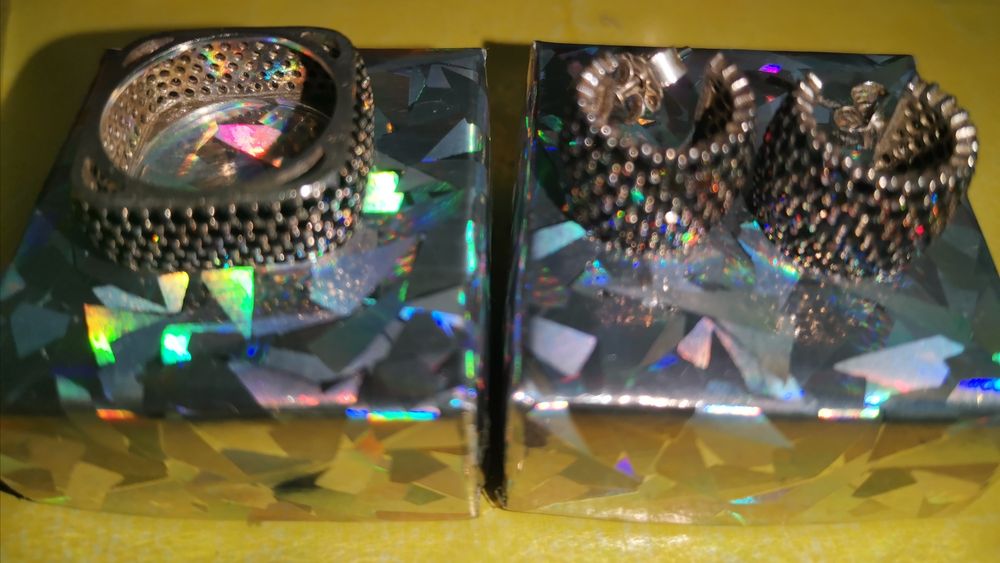 Обеци и пръстен сребро 925