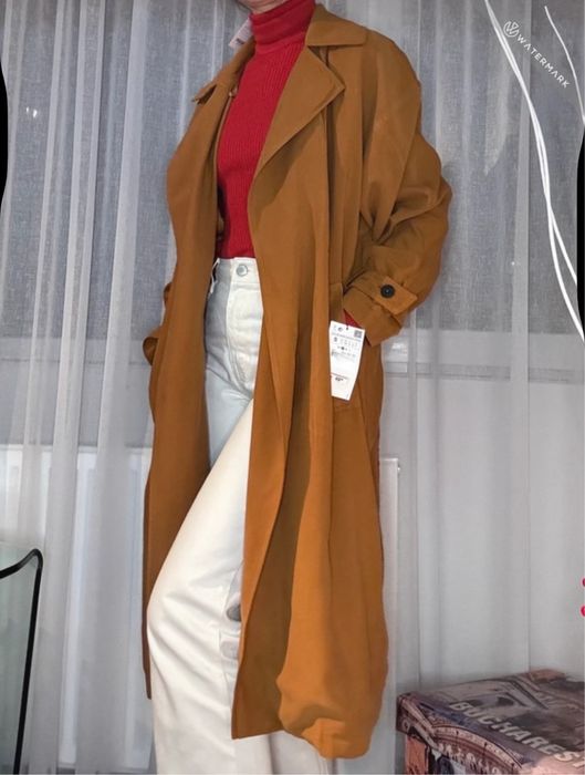 Pardesiu zara marimea s - nou cu eticheta