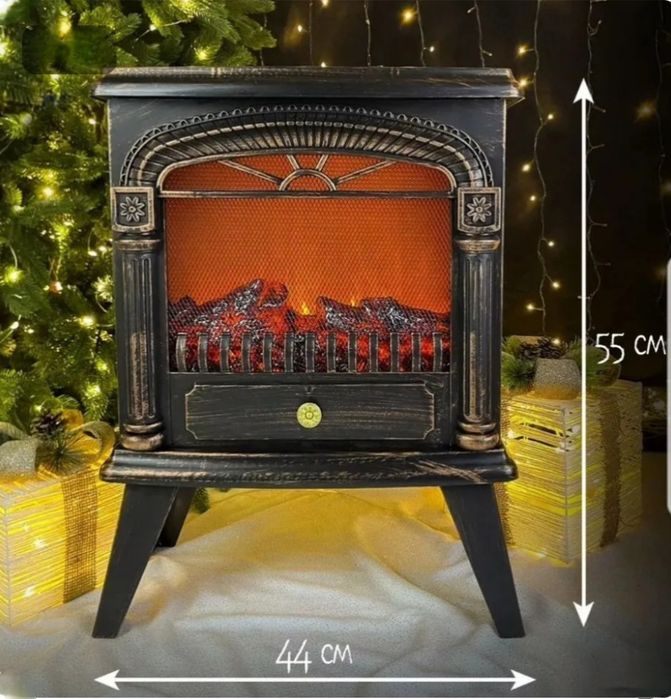 (Sf-42) Декоративный светодиодный камин с тепловым вентилятором