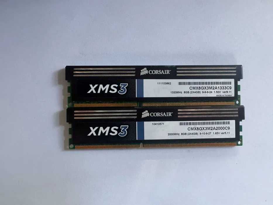Memorie RAM Corsair XMS3 DDR3 2x4GB