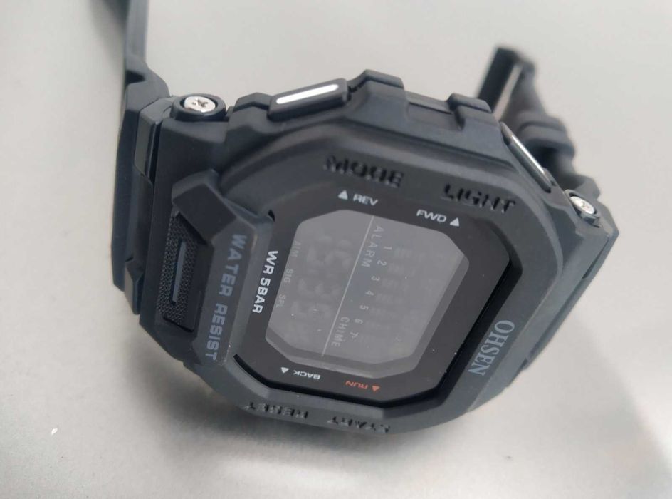 OHSEN Мъжки ръчен спортен цифров часовник водоустойчив дата, месец