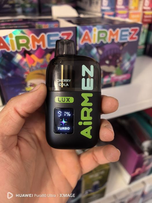 Vape 100.000 Puffs Airmez Lux Mod Turbo Reincarcabil