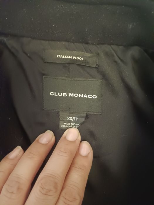 Шерстяное пальто Monaco