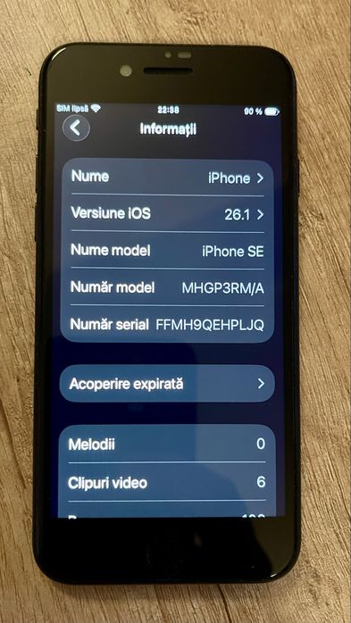 iPhone SE 2020 impecabil