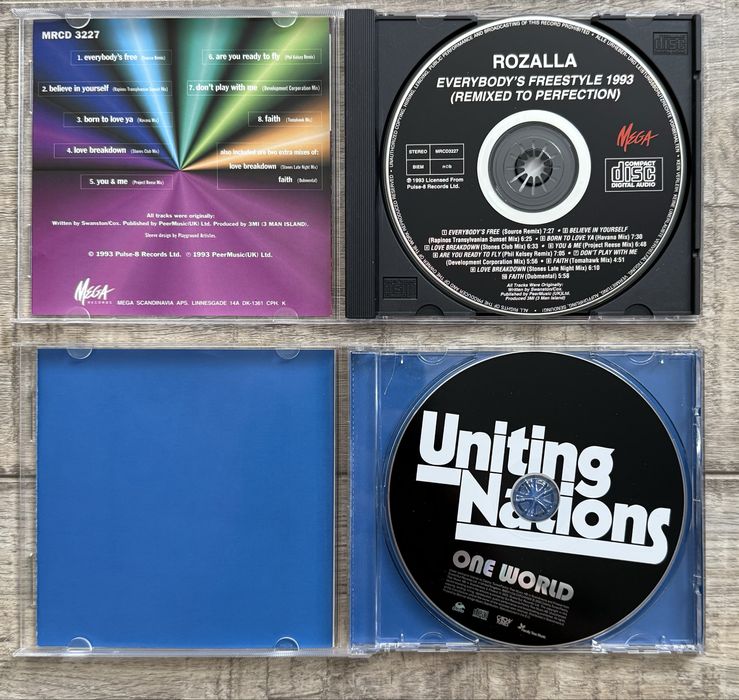 Cd-uri eurodance anii 90 - Waldo/Rozalla/Uniting Nations