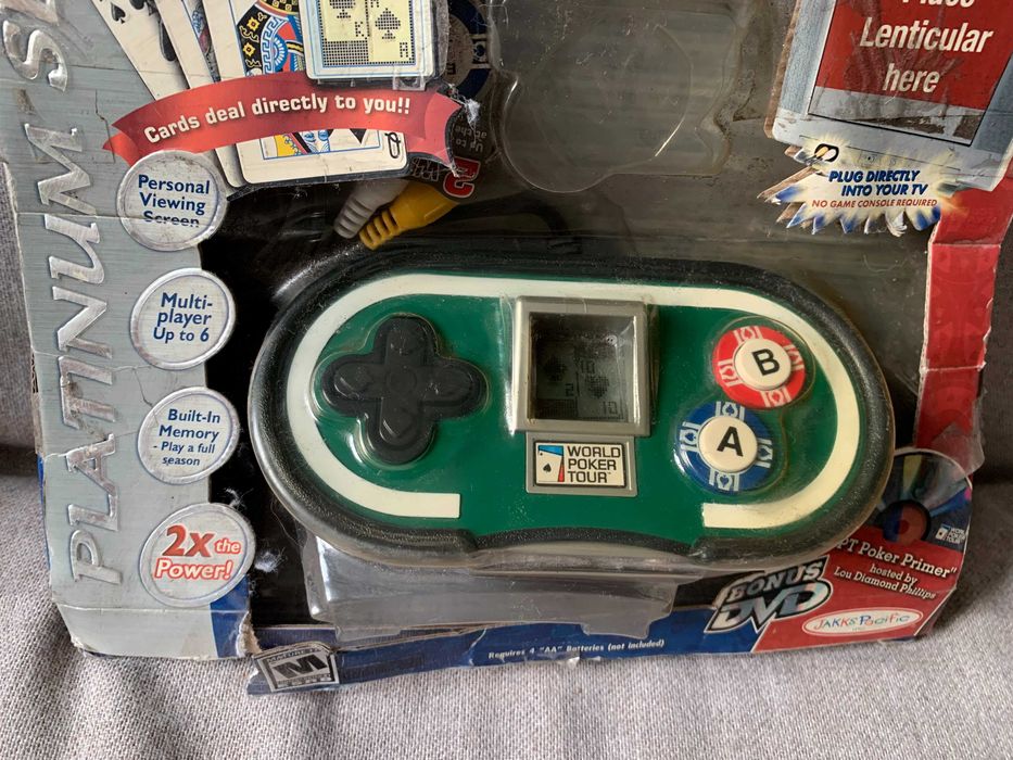 Consolă Plug & Play TV World Poker Tour Texas Hold’em, Jakks Pacific