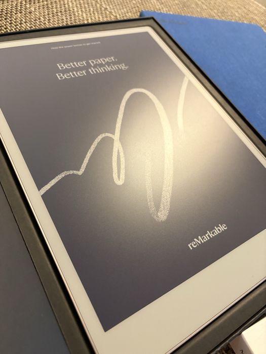 ReMarkable Paper Pro + Book Folio +Marker Plus