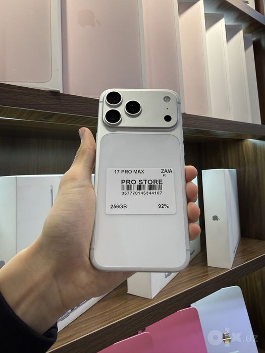 iphone 17 pro max naxtka va nasiya savdoga
