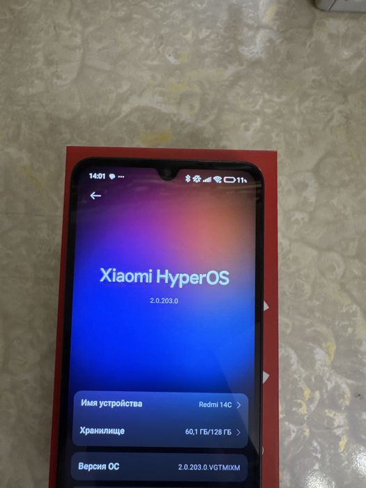 Redmi note 14 C 8/128 гб с гарантией