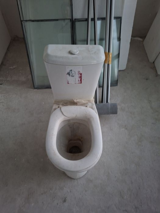 Унитаз для стройки, работы