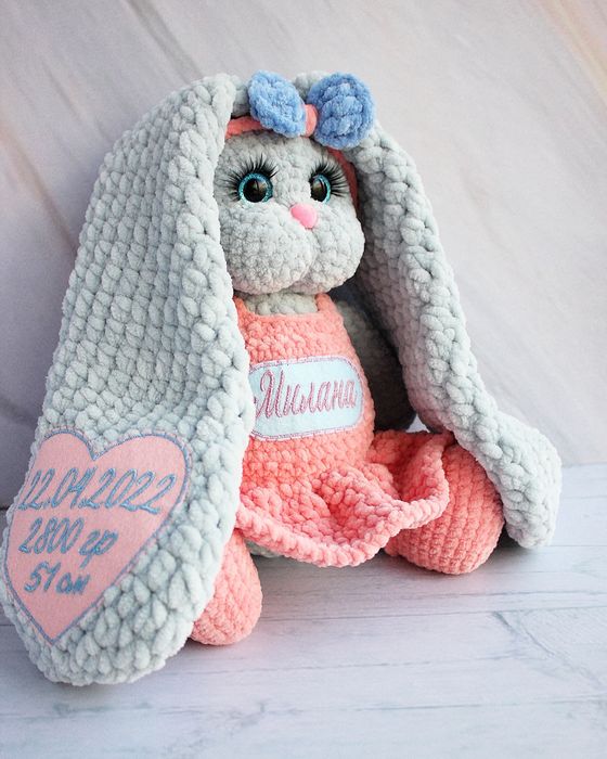 Именные вязаные игрушки