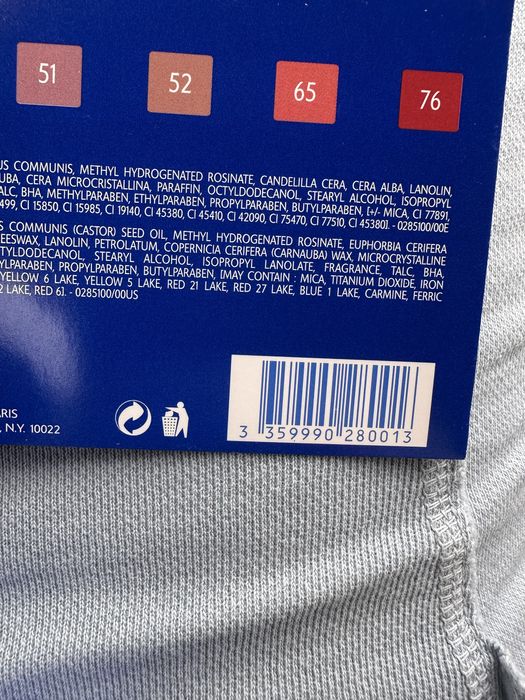 Set 4 rujuri Orlane Paris