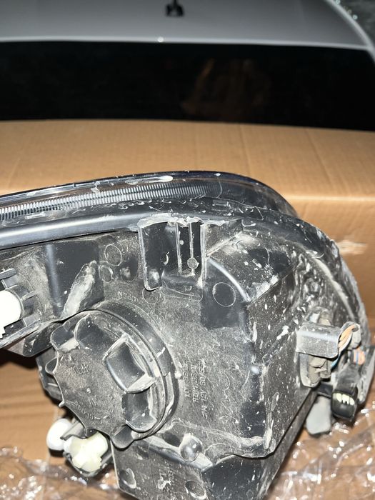 Бампер и фары на Оникс