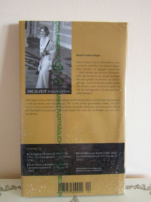 cadou rar cd  Sabine Meyer Klarinette Mozart,Carl Maria von Weber