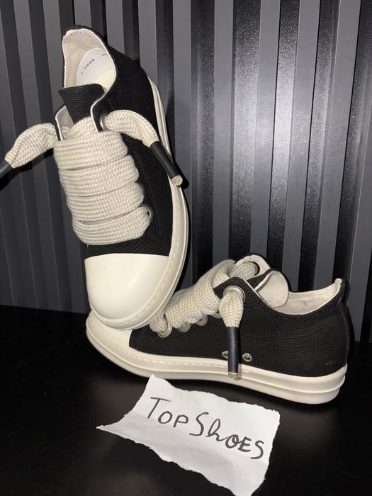 Rick Owens Jumbo Laces Low