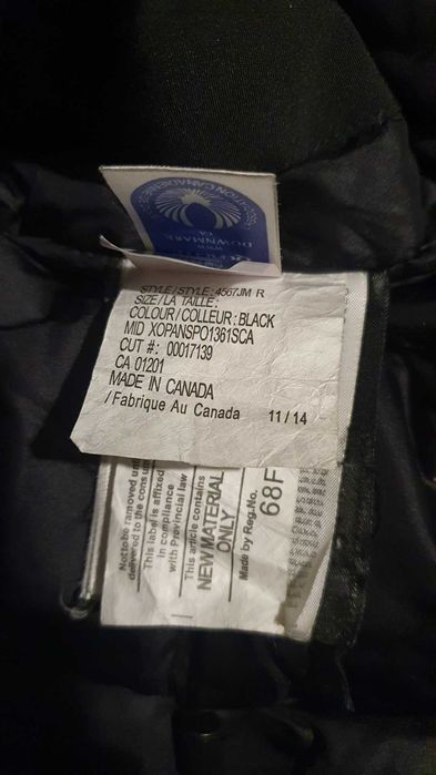 Зимно , пухено яке canadian goose / канадска гъска