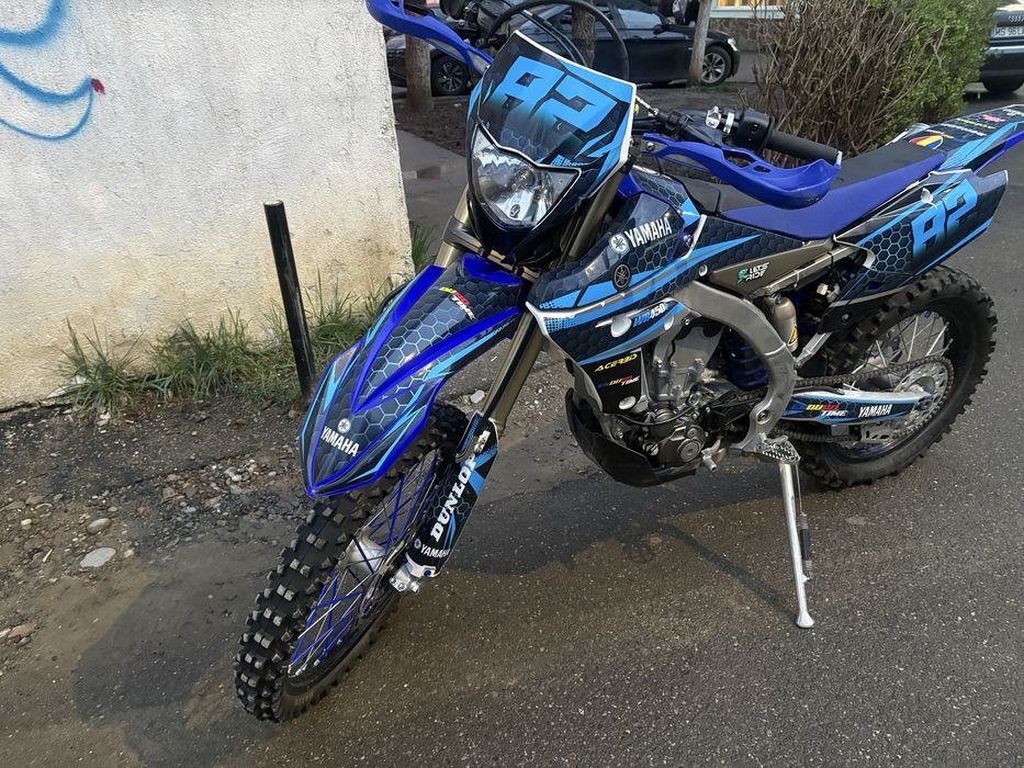 Yamaha WR450F inmatriculata