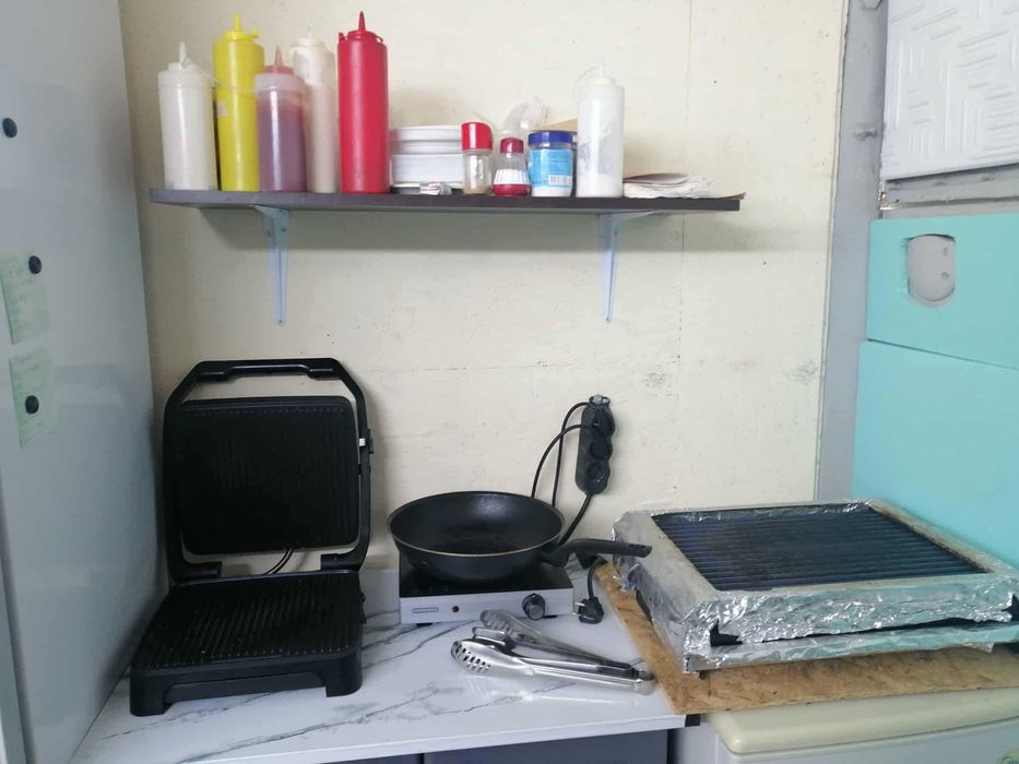 Търговски кемпер за бързо хранене