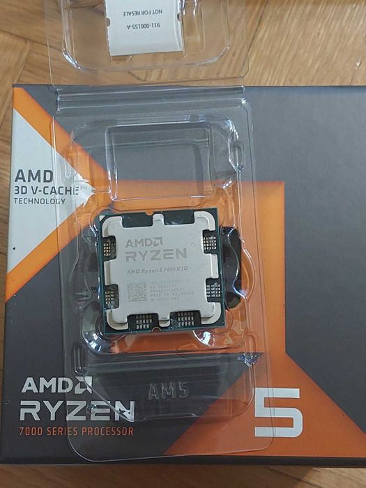AMD Ryzen 5 7600X3D, 6-ядрен, АМ5