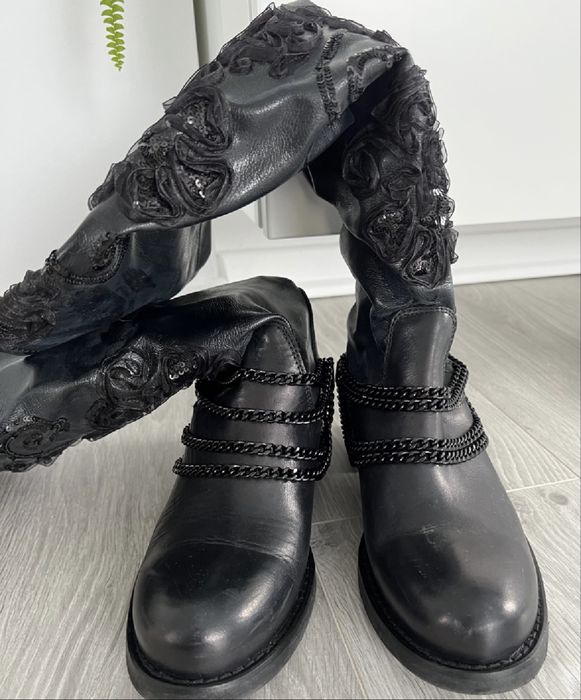 Cizme Il Passo din piele naturala