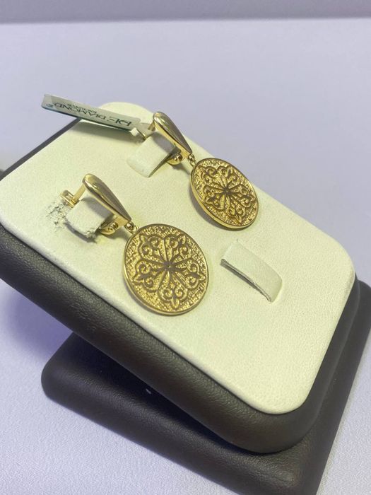 Серьги из желтого золота НОВОЕ /СТ 30761