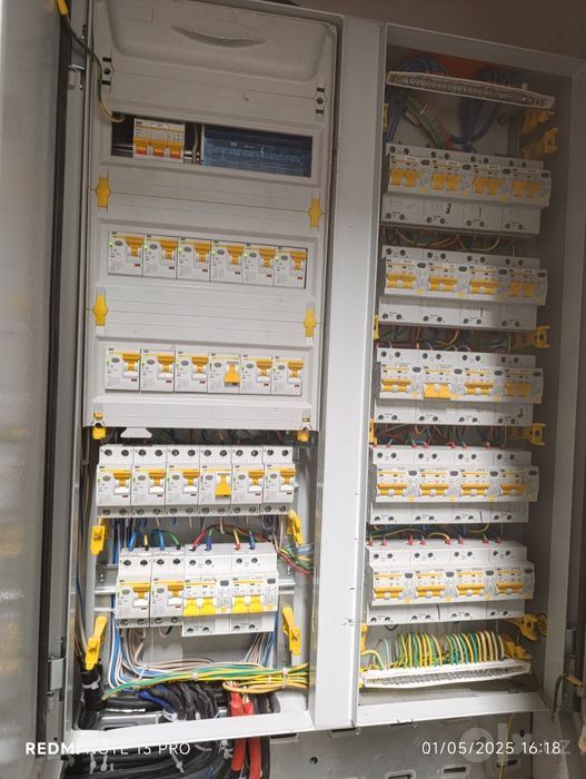 Barcha elektrika ishlarini qilamiz