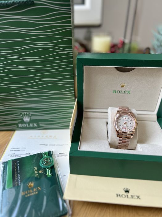 Rolex Day-Date White Motif 40 mm