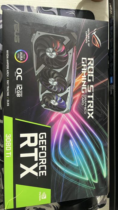Видеокарта ASUS ROG STRIX RTX 3080ti