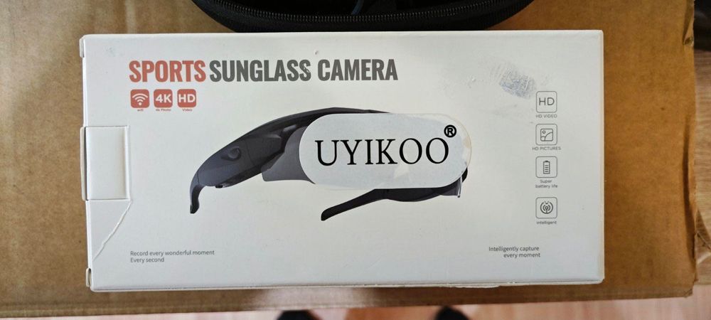 спортни очила с вградена камера UYIKOO 4K HD