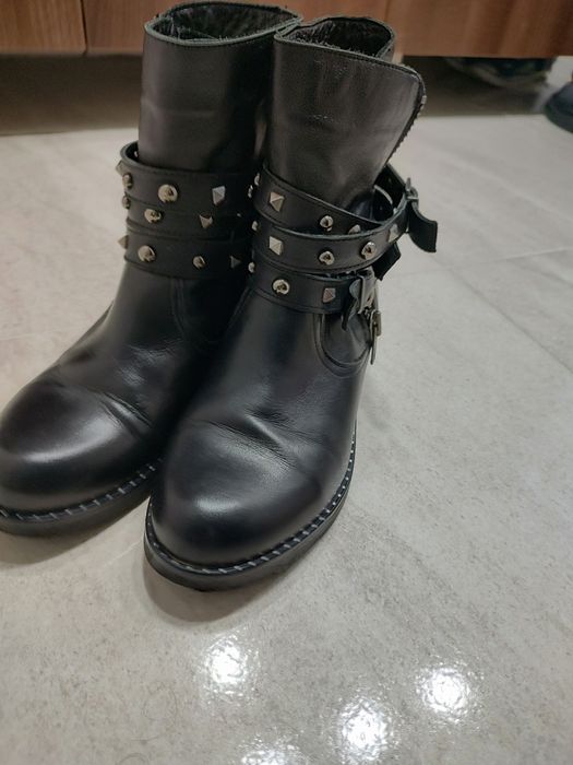 Боти естествена кожа 38 номер