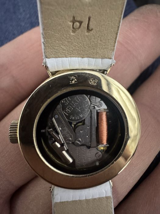 Часы Rolex 585 проба с бриллиантом